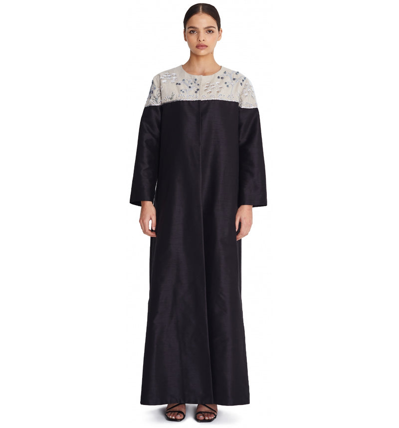 Lurex Embroidered Abaya