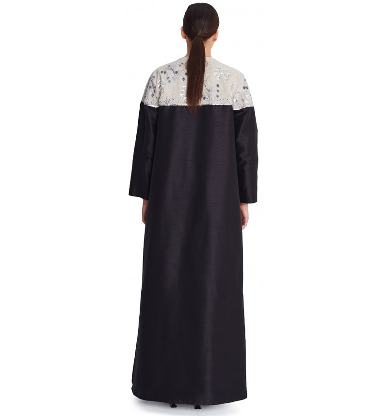 Lurex Embroidered Abaya