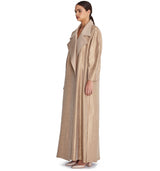 Wide Lapel Abaya